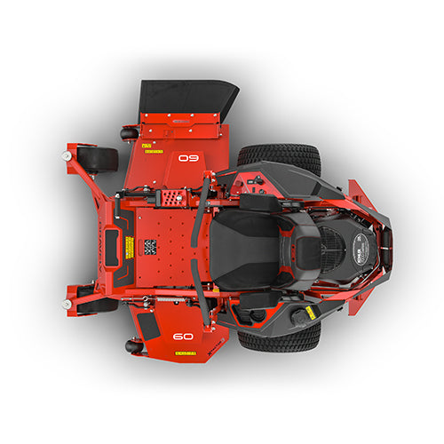 Top View of Lawn Mower