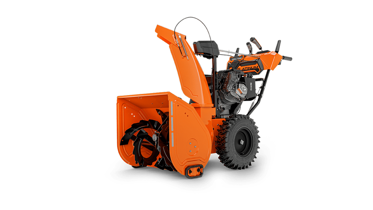 Ariens Platinum 24 SHO Snow Thrower Front View