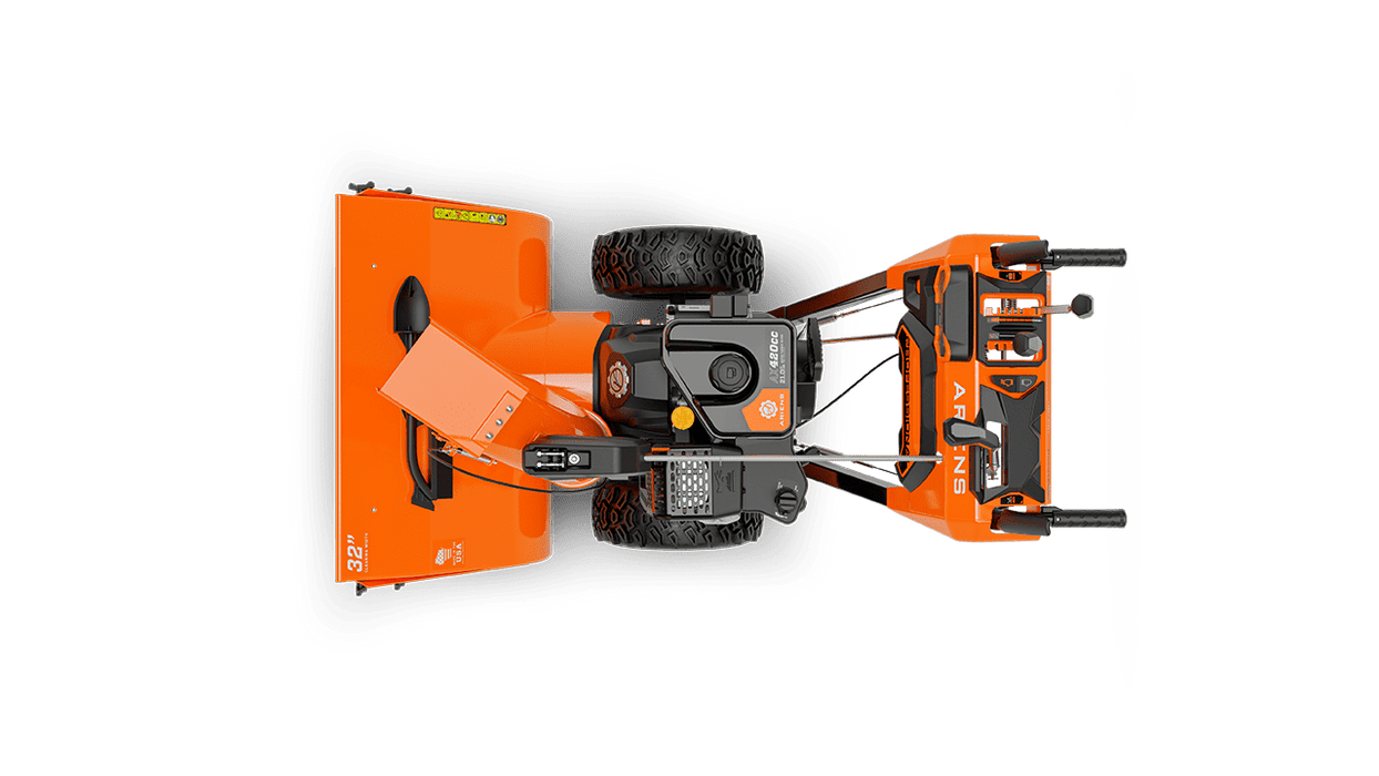 Top View of Snow Thrower