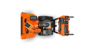 Top View of Snow Thrower