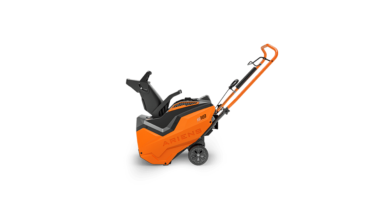 Side View of Snow Thrower