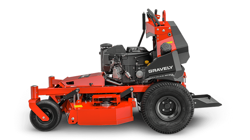 Side View of Grass Mower