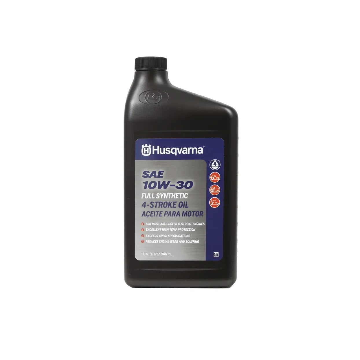 Husqvarna Full Synthetic 10W30 4Stroke Oil Oil for Lawn Mower