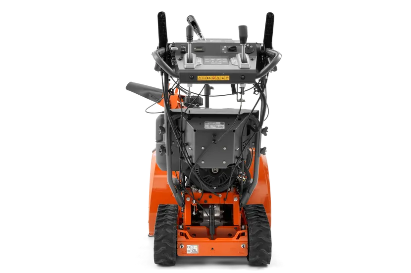 Back View of Snow Blower