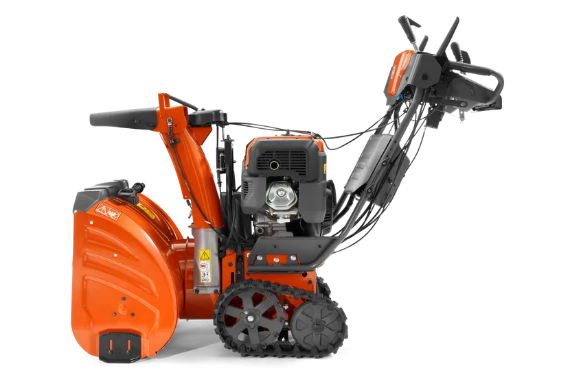 Side View of Snow Blower