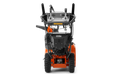 Back View of Snow Thrower