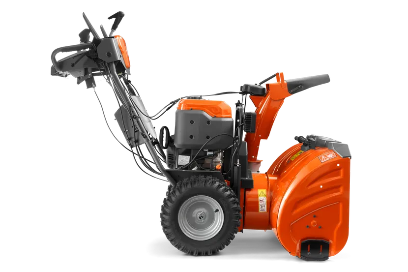 Side View of Snow Thrower