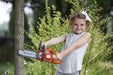 Girl with Toy Chainsaw