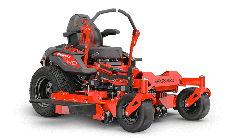 Gravely Zero Turn HD 52 Lawn Mower Angle