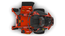 Top View of Lawn Mower